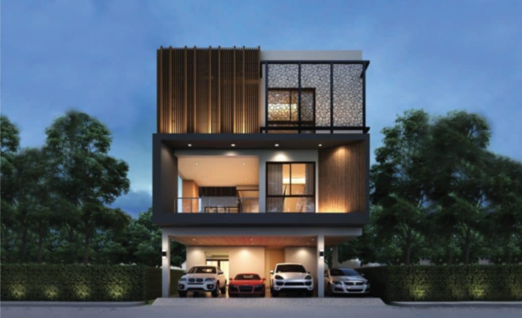 บริษัทรับสร้างบ้าน โมเดิร์น