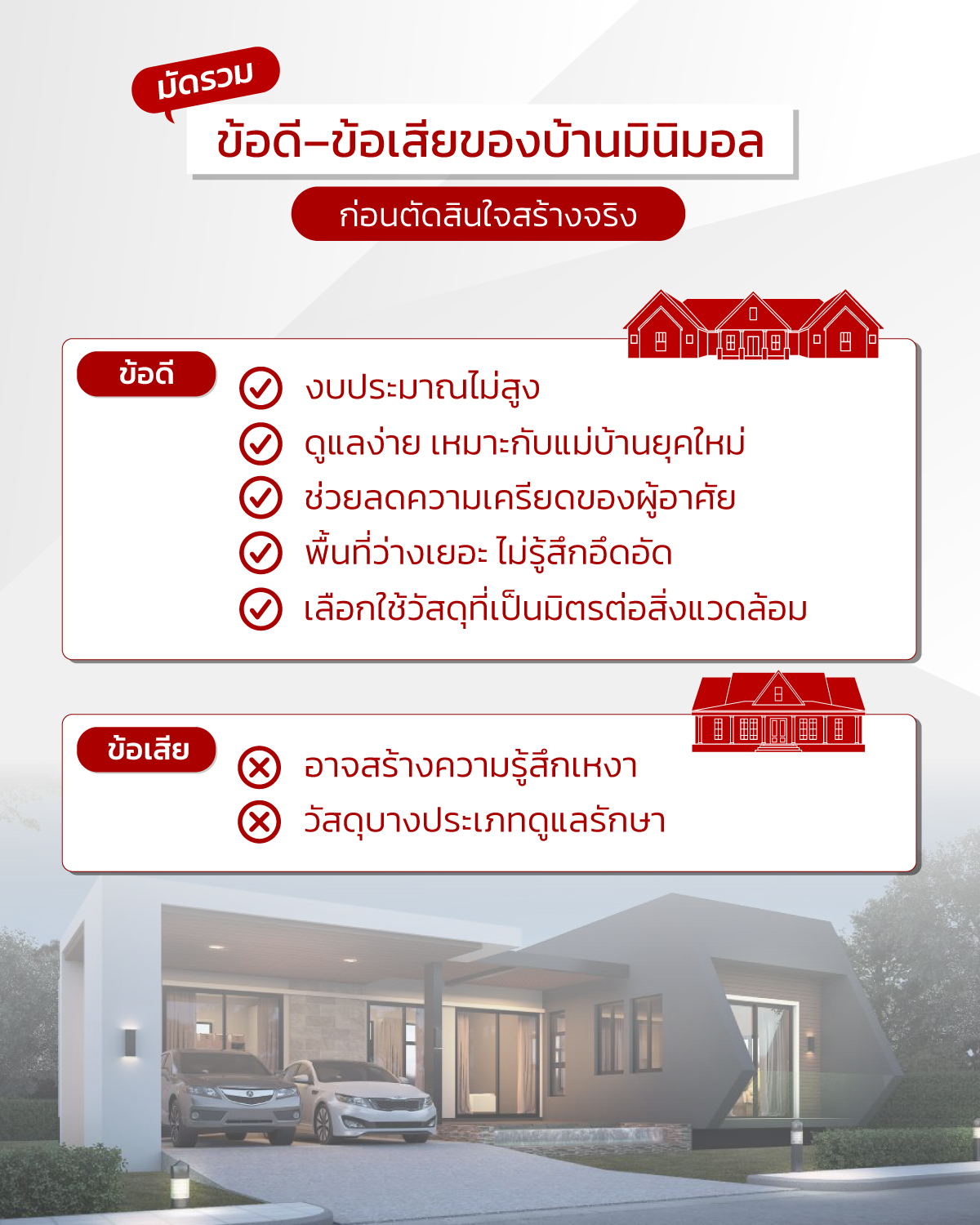 บ้านสไตล์มินิมอล