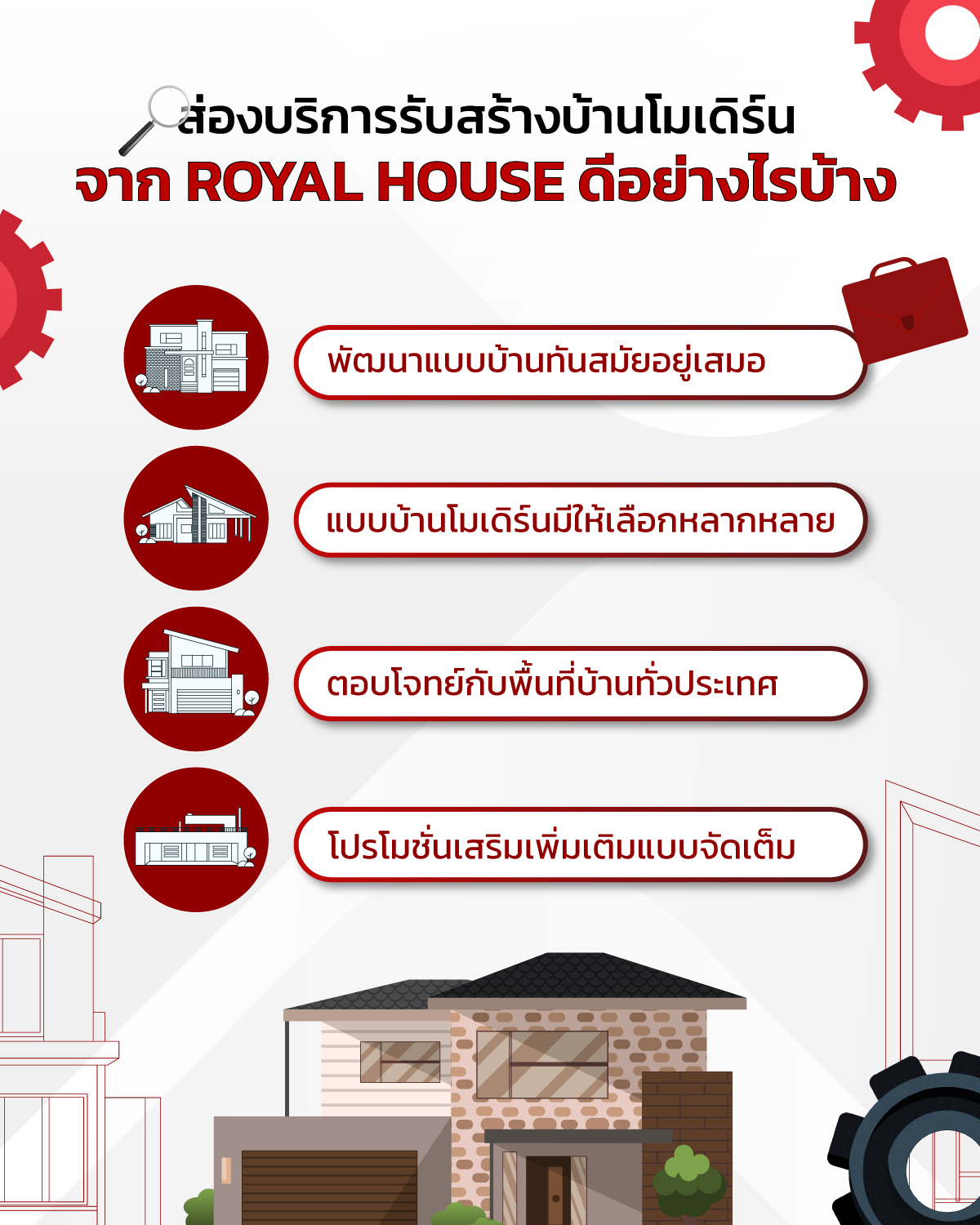 รับสร้างบ้านโมเดิร์น