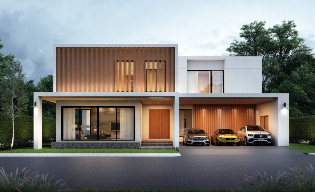 รับสร้างบ้านหรู