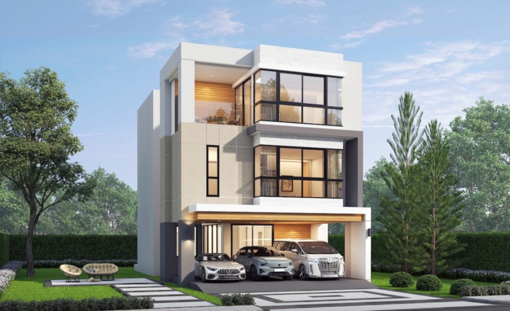 บริษัทรับสร้างบ้าน 3 ชั้น