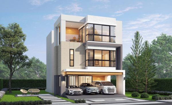 บริษัทรับสร้างบ้าน 3 ชั้น