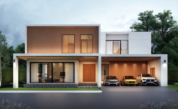 แบบบ้าน 2 ชั้น สวย ๆ ทันสมัย
