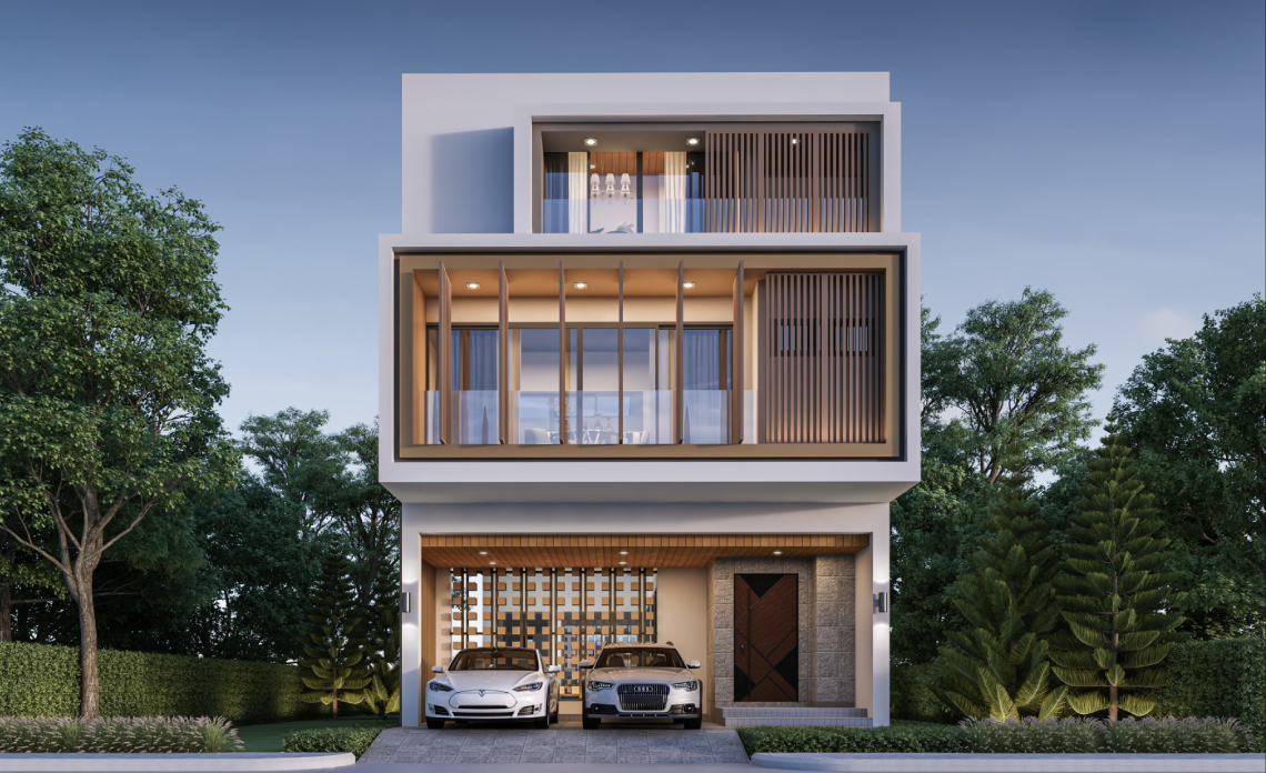 รับสร้างบ้านโมเดิร์น