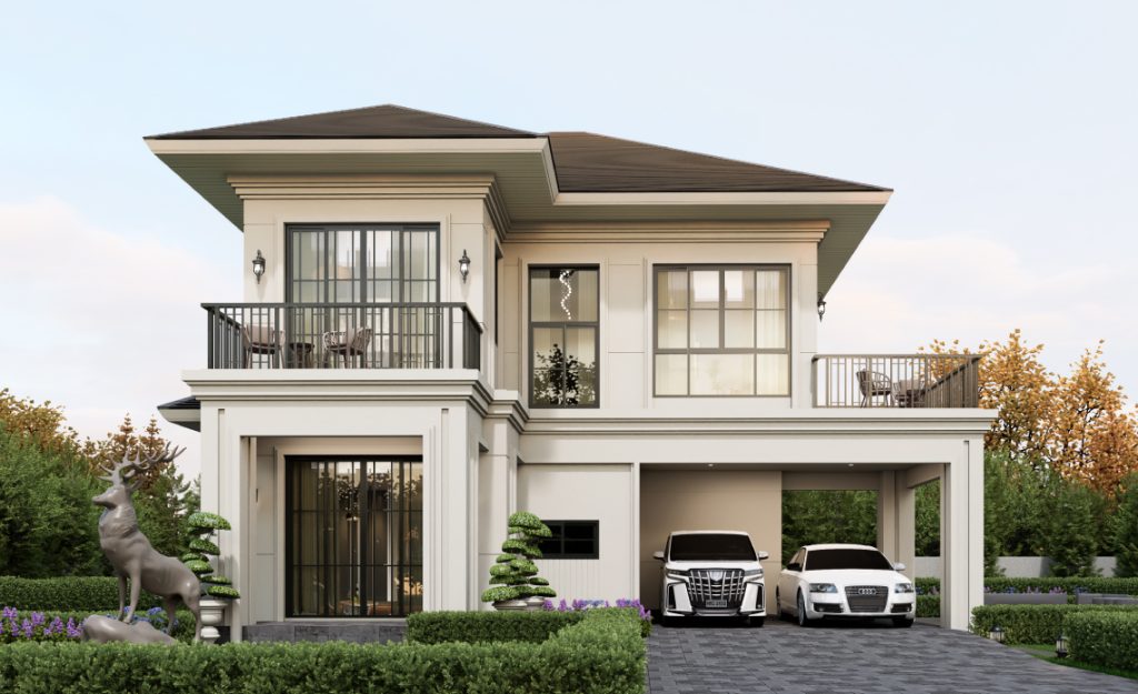 รับสร้างบ้านโมเดิร์น